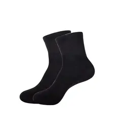 جوراب مردانه نیم ساق نخ هندی مشکی CLASSY کد 2937 - فروشگاه خلاق شاپ