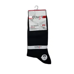 جوراب مردانه ساقدار پنبه مشکی COMFY سایز بزرگ 44 و 45 کد 2710 - فروشگاه خلاق شاپ