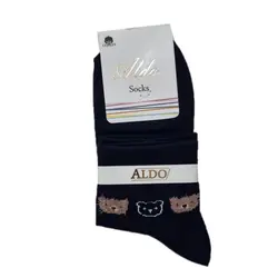 جوراب زنانه نیم ساق پنبه Aldo کد 3288 - فروشگاه خلاق شاپ