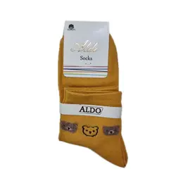 جوراب زنانه نیم ساق پنبه Aldo کد 3288 - فروشگاه خلاق شاپ