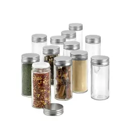 جاادویه شیشه ای استوانه ای مکارتی - فروشگاه خلاق شاپ