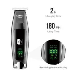 ماشین اصلاح سر و صورت کیمی KEMEI دیجیتال مدل KM-050 - فروشگاه خلاق شاپ