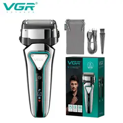 ماشین اصلاح ریش تراش شارژی ضدآب وی جی آر VGR-333 - فروشگاه خلاق شاپ