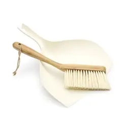 جارو خاک انداز دستی بامبو WS-017 - فروشگاه خلاق شاپ