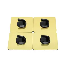 آویز دیواری و هوک چسب دار 4 عددی - فروشگاه خلاق شاپ