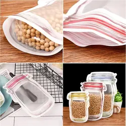 زیپ کیپ طرح شیشه حبوبات 3 عددی - فروشگاه خلاق شاپ