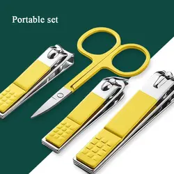 ست کامل ناخن گیر و مانیکور حرفه ای 16 تکه رنگی - فروشگاه خلاق شاپ