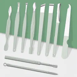 ست کامل ناخن گیر و مانیکور حرفه ای 16 تکه رنگی - فروشگاه خلاق شاپ