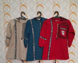 هودی شلوار دخترانه خرجکار تور HSH 1081 - فروشگاه خلاق شاپ