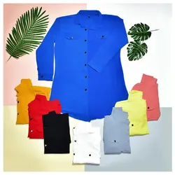 مانتو تونیک زنانه دوجیب MT 1096 - فروشگاه خلاق شاپ