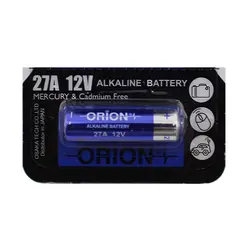 باتری ریموت کنترل ORION ALKALINE 12V کد A27 - فروشگاه خلاق شاپ