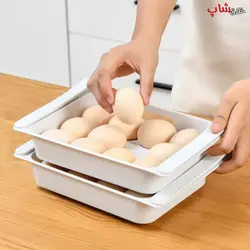 سبد کشویی تخم مرغ‌ مدل دینا ST12 - فروشگاه خلاق شاپ