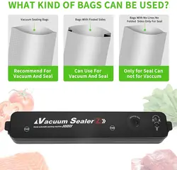 قیمت و خرید دستگاه پلمپ وکیوم کیسه فریزر vacuum sealer