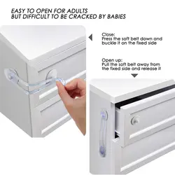 قفل کابینت کودک بسته ۱۰ عددی کد k4 - فروشگاه خلاق شاپ