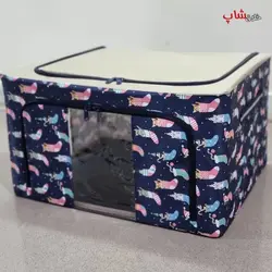 مشخصات قیمت وخرید باکس لباس پارچه ای اسکلت دار عروسکی F80