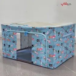 مشخصات قیمت وخرید باکس لباس پارچه ای اسکلت دار عروسکی F80