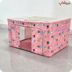 مشخصات قیمت وخرید باکس لباس پارچه ای اسکلت دار عروسکی F80