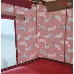 مشخصات قیمت وخرید باکس لباس پارچه ای اسکلت دار عروسکی F80