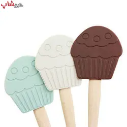 کفگیر سیلیکون مدل کاپ کیک ۰۱ - فروشگاه خلاق شاپ