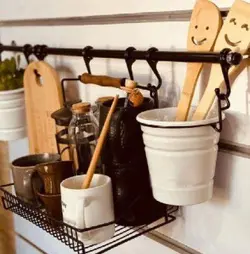 استند دیواری آشپزخانه مدل آویز 2گلدان - فروشگاه خلاق شاپ