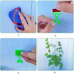 خرید گیره پتوس نگهدارنده شاخه گل و گیاه بسته 20 عددی کد T10 - فروشگاه خلاق شاپ