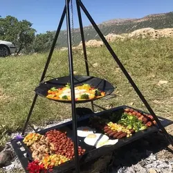 تابه و ساج گرانیتی زنجیردار کد 43 - فروشگاه خلاق شاپ