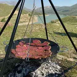 منقل سرخپوستی و ساج گرانیتی (تابه) کد 2443 - فروشگاه خلاق شاپ
