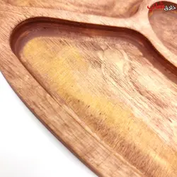 اردو خوری چوبی مدل قلب 5 خانه کد 19 - فروشگاه خلاق شاپ
