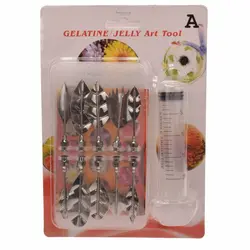 سرنگ و ابزار تزریق ژله فلزی 10 عددی - فروشگاه خلاق شاپ