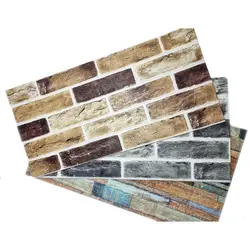 دیوارپوش فومی طرح آجری طوسی 68*70 - فروشگاه خلاق شاپ