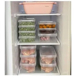 ظروف فریزری پک 5 عددی درب دار - فروشگاه خلاق شاپ