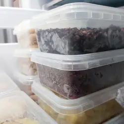 ظروف فریزری پک 5 عددی درب دار - فروشگاه خلاق شاپ