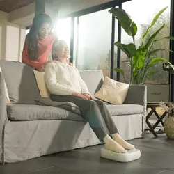 خرید ماساژور پا بی‌سیم الکترونیکی قابل حمل KiCA - کی ام کالا