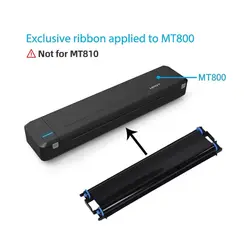 پک ریبون ۲ عددی پرینتر همراه HPRT MT800/MT800Q - کی ام کالا