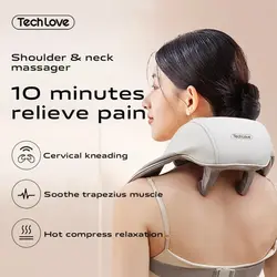خرید و قیمت ماساژور شانه و گردن Tech Love - کی ام کالا