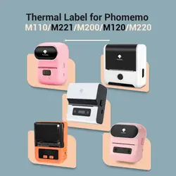 خرید و قیمت کاغذ پرینتر لیبل زن حرارتی Phomemo (50x50 میلی‌متر مربع) - کی ام کالا