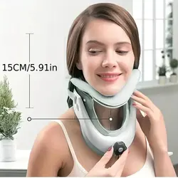 خرید و قیمت گردن بند طبی (آتل گردن) CERVICAL TRACTION DEVICE - کی ام کالا