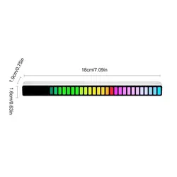 چراغ هوشمند LED لايت بار RGB مدل D08 - گروه بازرگانی کی ام کالا