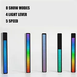 چراغ هوشمند LED لايت بار RGB مدل D08 - گروه بازرگانی کی ام کالا