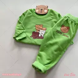 خرید و قیمت ست دورس(بلوز) شلوار بچه گانه CuteBear| پاییز1402