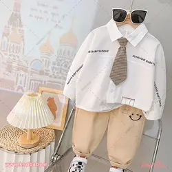 ست پیراهن شلوار با کراوات Sunshine - کایند استور