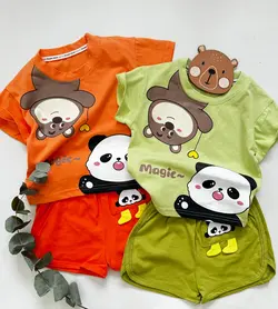 تیشرت شلوارک تابستانی Magic - کایند استور