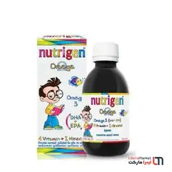 شربت امگا3 افزایش هوش کودک نوتریژن 200 میل Nutrigen - لیبرا مارکت