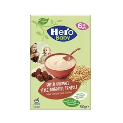 سرلاک گندم و خرما با شیر هرو بیبی Hero Baby
