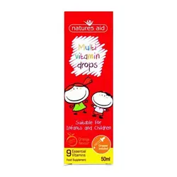 قطره مولتی ویتامین نیچرز اید Natures Aid