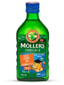 خرید شربت امگا3 250 میل مولرز Mollers