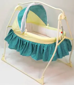 گهواره نوزادی خال دار سبزآبی