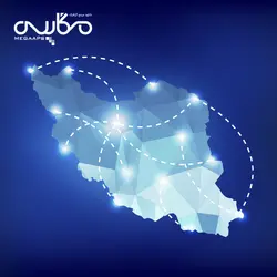 وکتور نقشه ایران | مگاپس - دانلود مرجع گرافیک