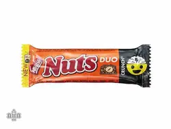 شکلات با مغز فندق و بادام زمینی ناتس