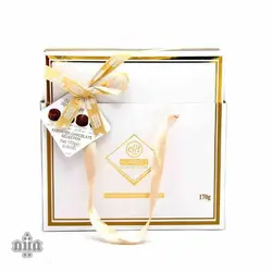 شکلات کادویی الیت سفید طلایی
